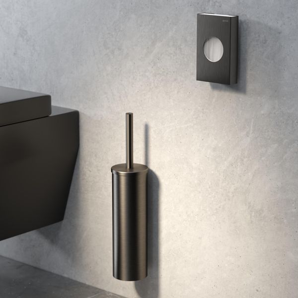 Nemox toalettbørste gun metal