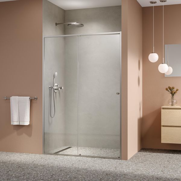 Nemox håndklestang 60 børstet stål