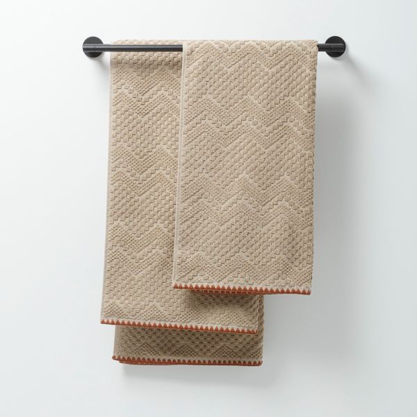 Luna badehåndkle 70x140 sand
