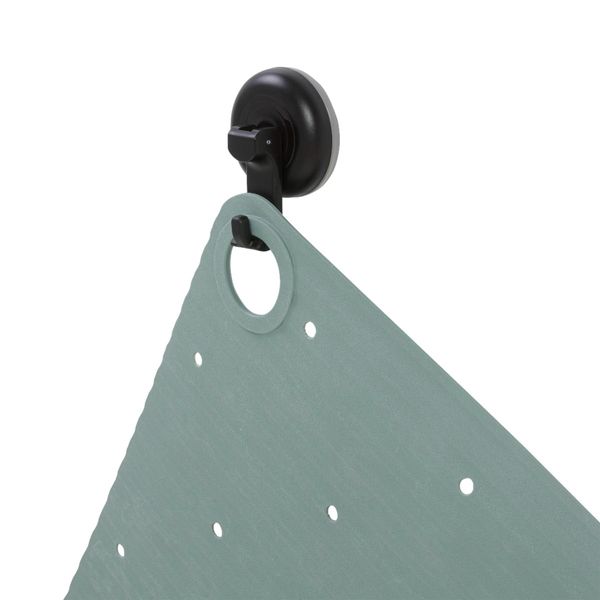 Ribb antisklimatte 55x55 grønn m/krok